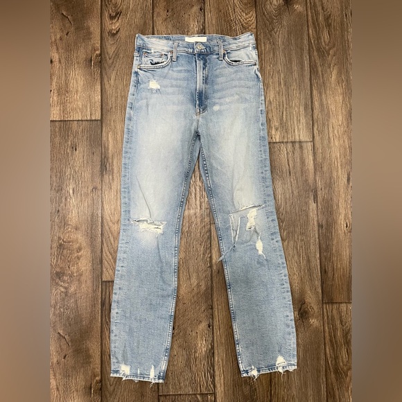 MOTHER SUPERIOR High Waisted Rider Skimp Jeans The Confession Denim Women’s 31 - Picture 2 of 15